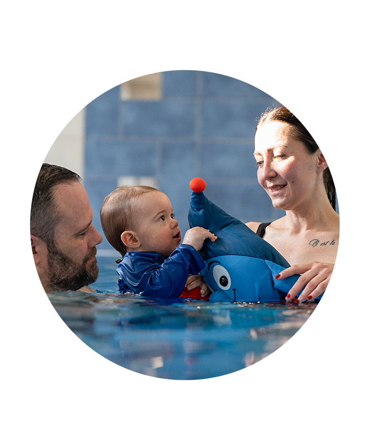 First Flow Erfahrungsbericht – Familie Schiller beim Babyschwimmen